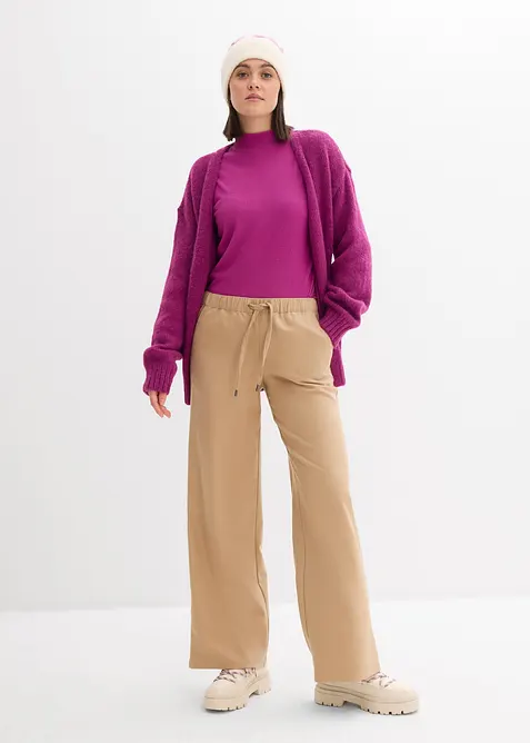 Oversize kab&aacute;tek ze silněj&scaron;&iacute; pleteniny, bonprix