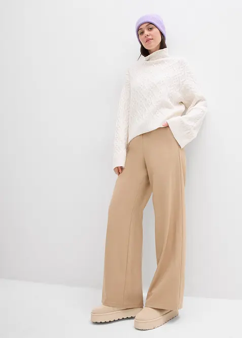 Svetr s copánkovým vzorem, bonprix