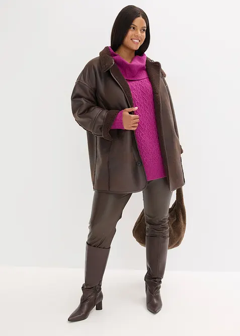 Svetr s copánkovým vzorem, bonprix