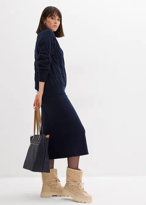 Oversize svetr z měkké viskózové směsi, bonprix