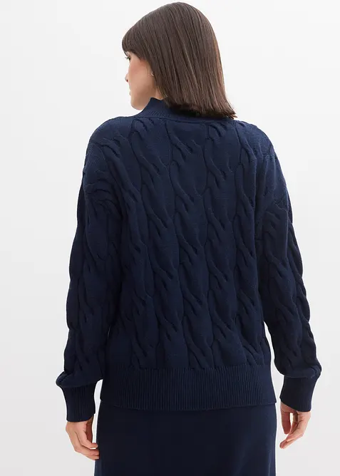 Oversize svetr z měkké viskózové směsi, bonprix