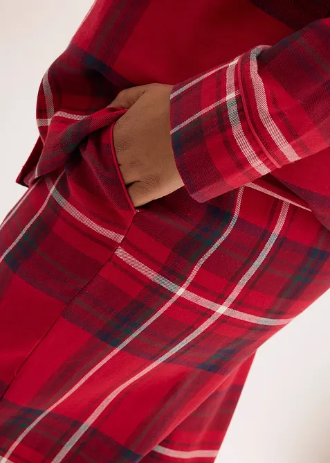 Tkané flanelové pyžamo, bonprix