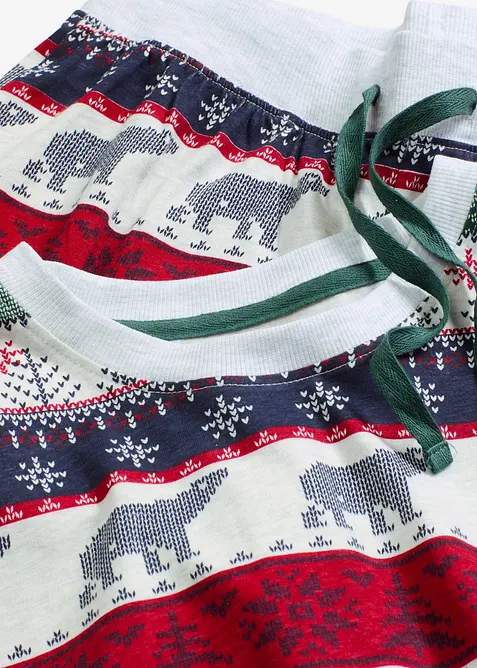 Pyžamo z měkké bavlny, s dárkovou taškou, bonprix