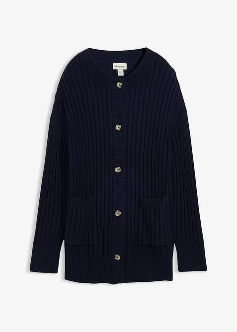 Pletený kabátek z měkké viskózové směsi, bonprix