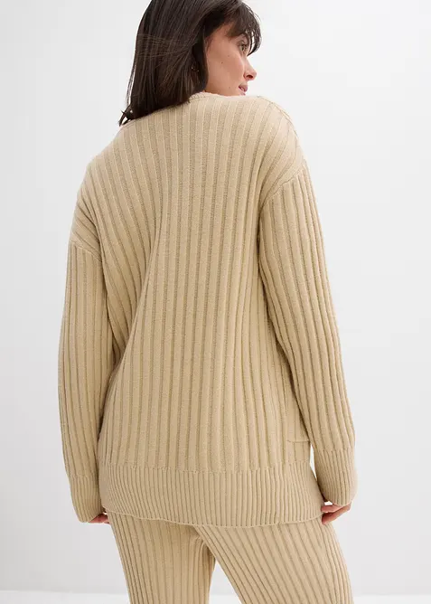 Pletený kabátek z měkké viskózové směsi, bonprix