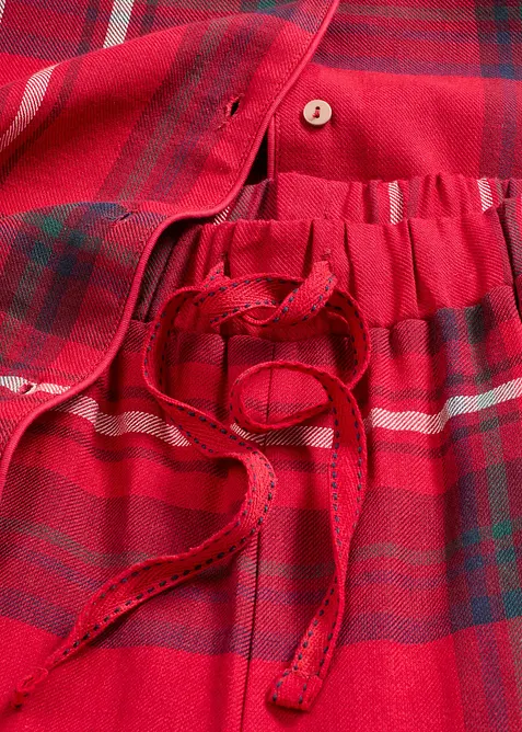 Tkané flanelové pyžamo, bonprix