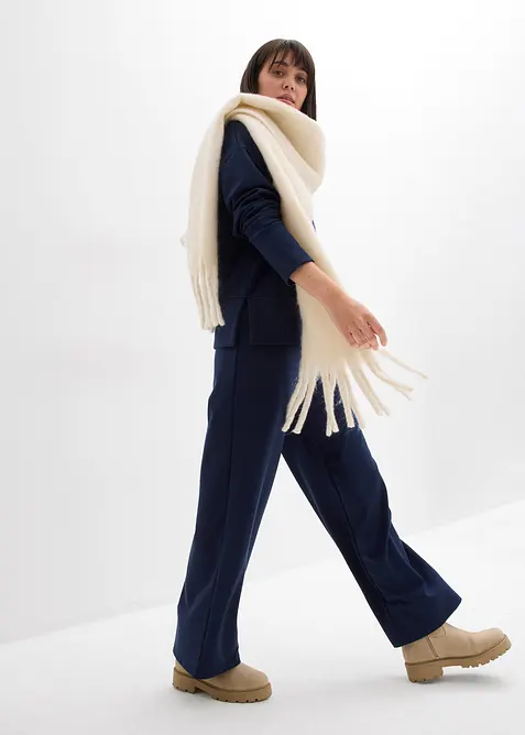 Mikina s kapuc&iacute;, z pohodln&eacute;ho Punto di Roma, bonprix