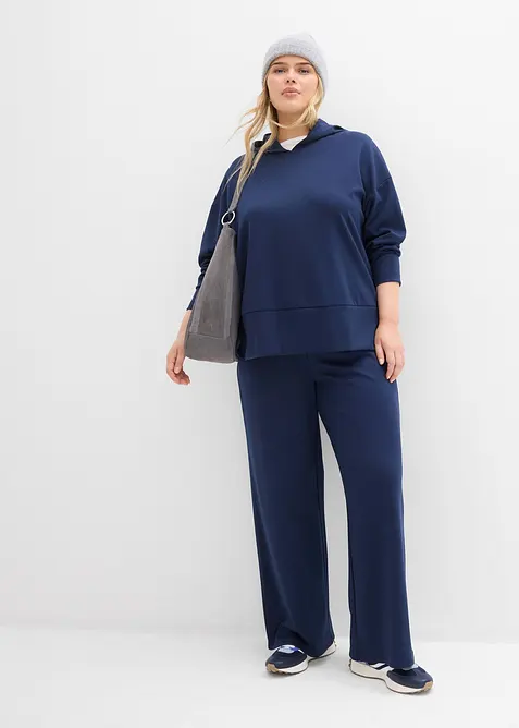 Mikina s kapuc&iacute;, z pohodln&eacute;ho Punto di Roma, bonprix