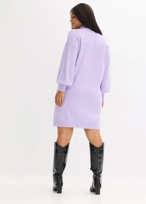 Melírované pletené šaty, bonprix