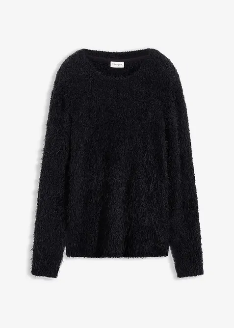 Svetr ze silněj&scaron;&iacute; pleteniny, bonprix