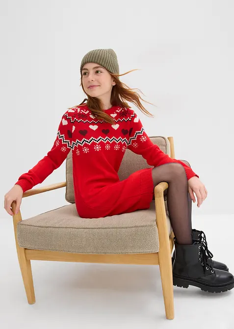 Pletené šaty, bonprix