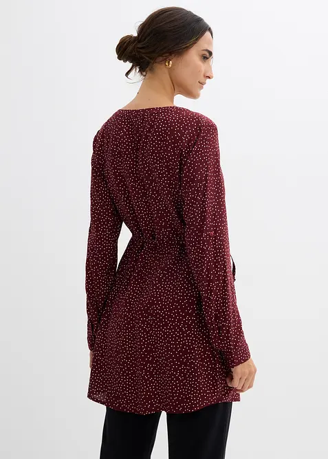 Těhotensk&eacute;/kojic&iacute; halenkov&eacute; &scaron;aty 2 v 1, ze spl&yacute;vav&eacute; visk&oacute;zy, bonprix