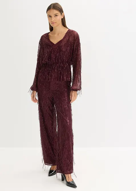 Halenka s pajetkami a tř&aacute;sněmi, bonprix