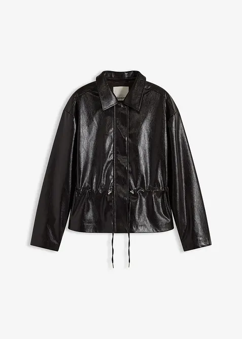 Bunda z umělé kůže, bonprix