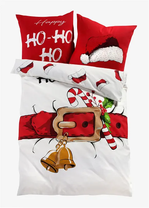 Oboustranné povlečení s vánočním designem, bonprix