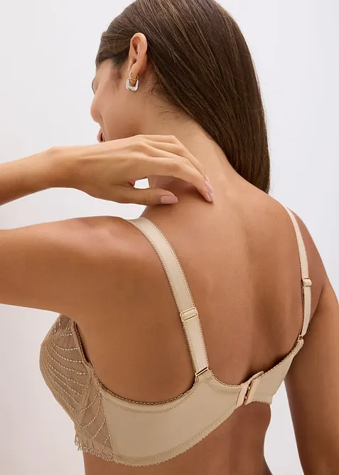 Zmenšovací podprsenka s třpytivou výšivkou, bonprix