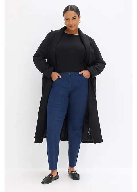 Keprov&eacute; kalhoty s luxusn&iacute;m potiskem, bonprix