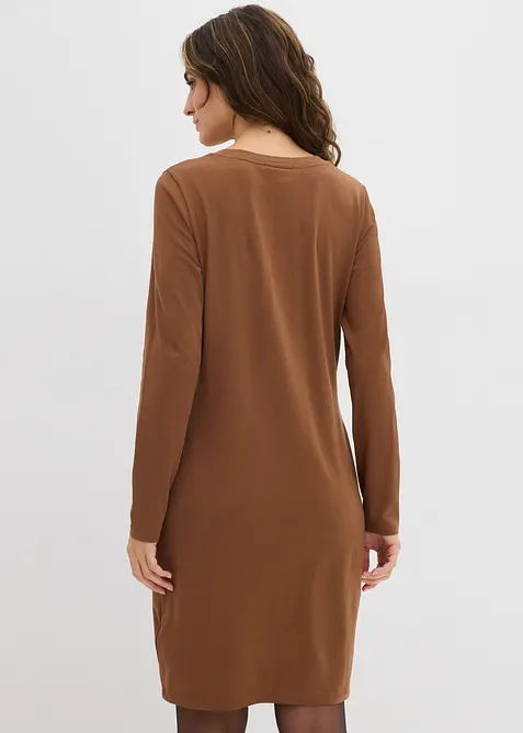 Žerzejové šaty z bavlny se strečem (2 ks v balení), bonprix