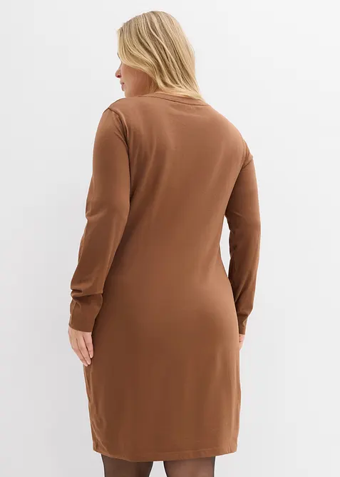 Žerzejové šaty z bavlny se strečem (2 ks v balení), bonprix