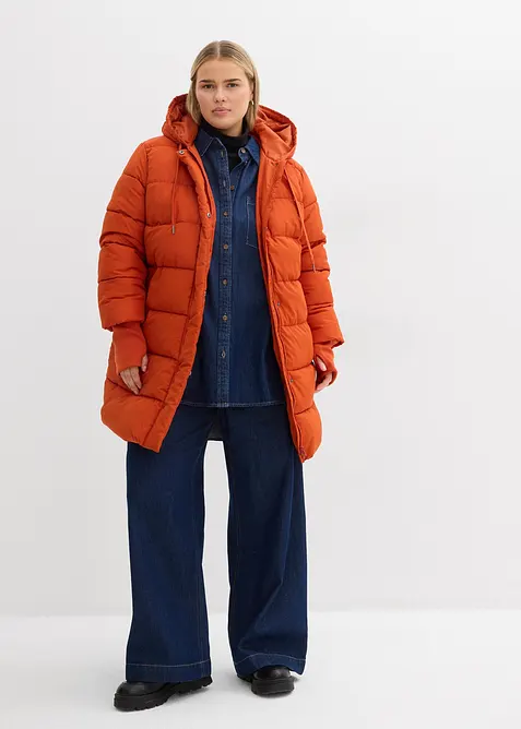 Funkční prošívaný kabát, voděodolný, bonprix