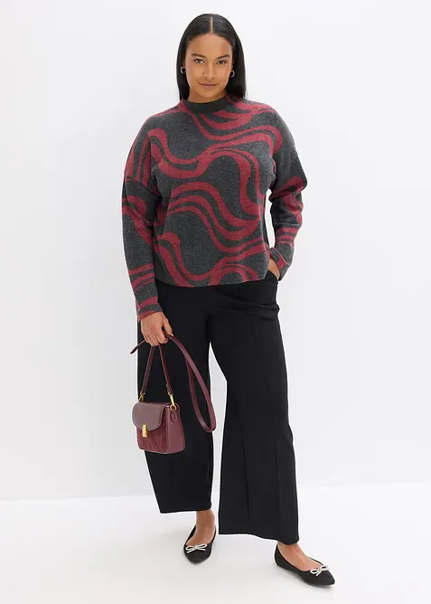 Měkké žebrované triko, bonprix