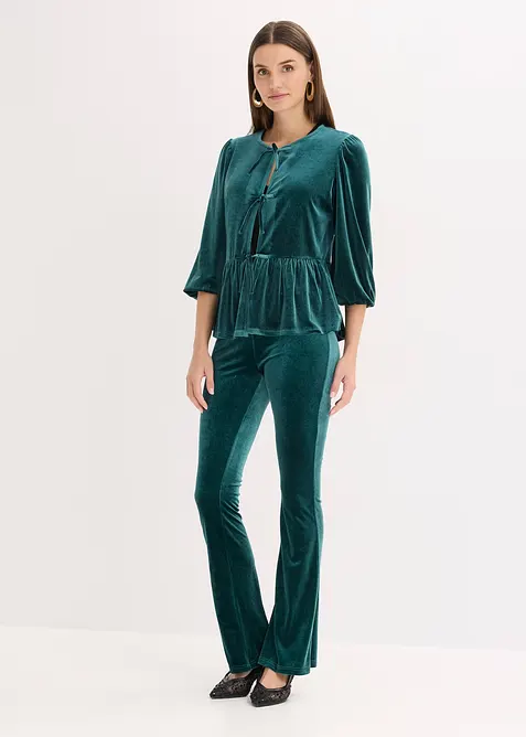 Legíny z měkkého sametu, bonprix