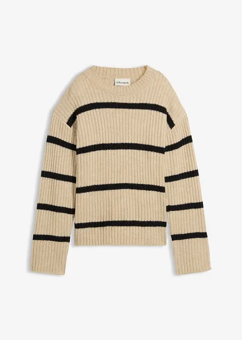 Pruhovaný svetr, bonprix