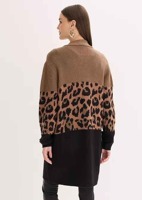 Dlouhý pletený kabátek, bonprix