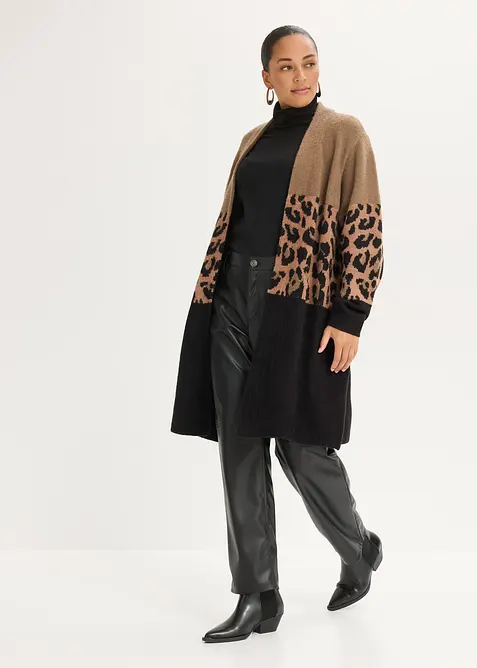 Dlouh&yacute; pleten&yacute; kab&aacute;tek, bonprix