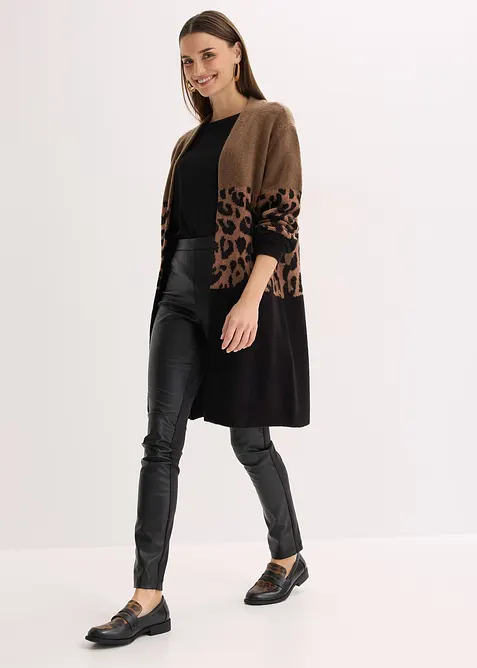 Dlouhý pletený kabátek, bonprix