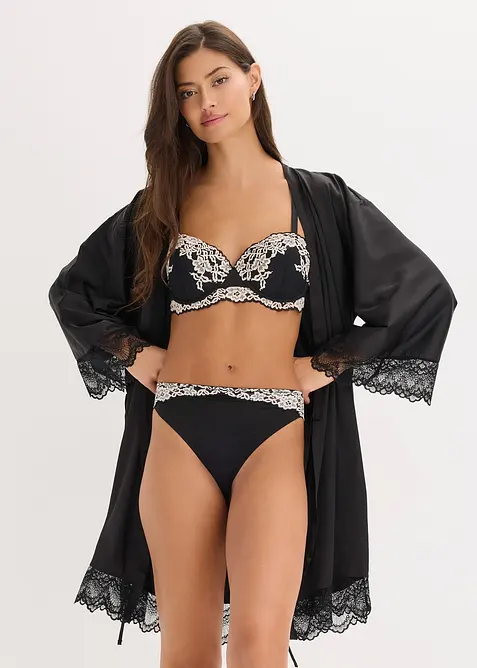 Kalhotky z dvoubarevné krajky (2 ks v balení), bonprix