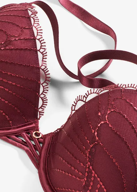 Vyztužená podprsenka s elegantní výšivkou, bonprix