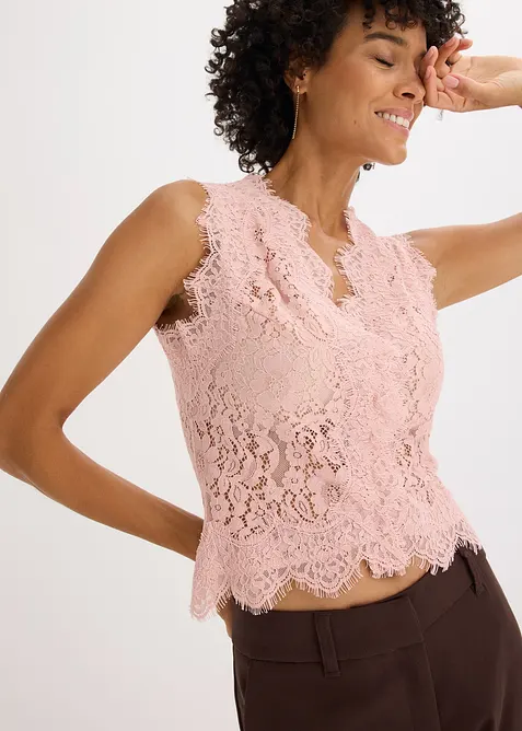 Krajkov&aacute; vesta, bonprix