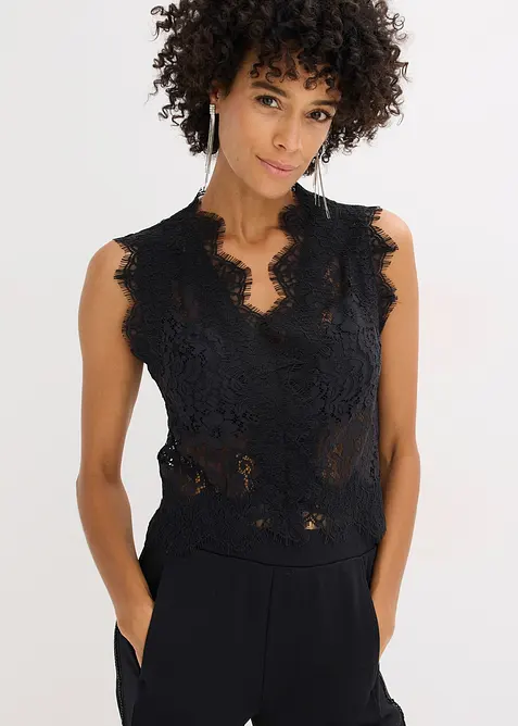 Krajková vesta, bonprix