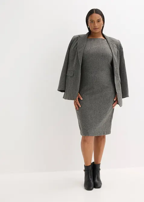 Pouzdrové šaty z materiálu Punto di Roma, bonprix