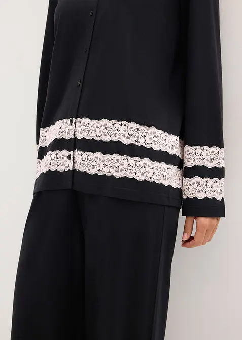 Pyžamo z měkké viskózové směsi, bonprix