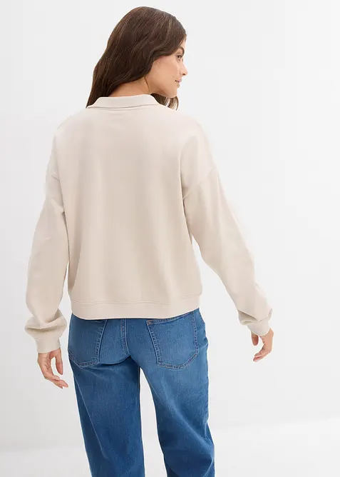 Mikina z čist&eacute; organick&eacute; bavlny, bonprix