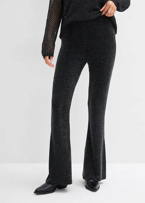 Rozšířené legíny se třpytem, bonprix