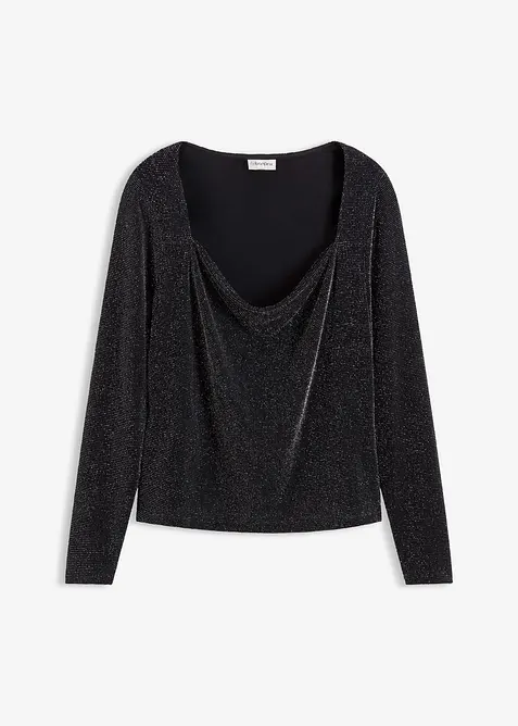 Top s výstřihem zv. voda, bonprix