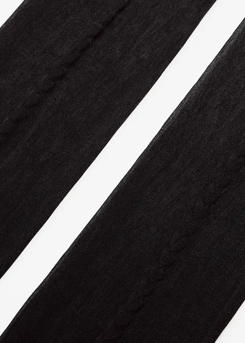 Jemné punčochové kalhoty s pohodlným pasem 30 DEN, bonprix