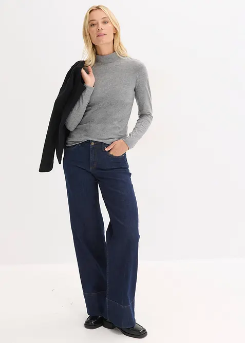 Přil&eacute;hav&eacute; tričko s dlouh&yacute;m ruk&aacute;vem, bonprix