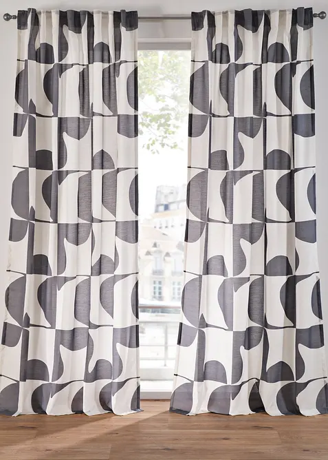 Z&aacute;clona s grafick&yacute;m potiskem, z recyklovan&eacute;ho polyesteru (1 ks v balen&iacute;), bonprix