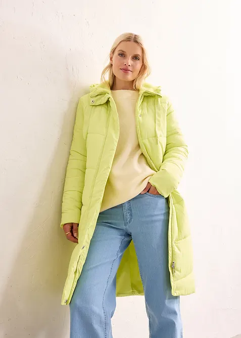 Pro&scaron;&iacute;van&yacute; kab&aacute;t s ply&scaron;ovou pod&scaron;&iacute;vkou v kapuci, bonprix