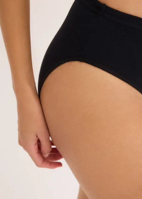 Maxikalhotky s organickou bavlnou (7 ks v balen&iacute;), bonprix