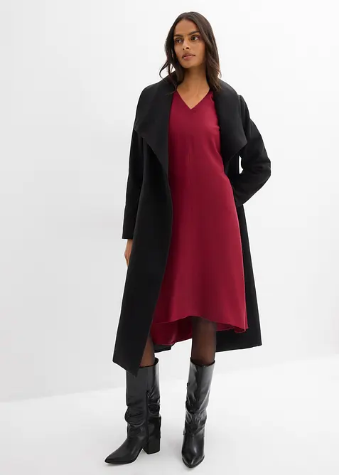 Keprové šaty ze splývavého lyocellu, bonprix