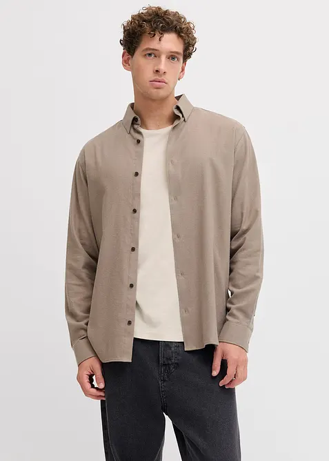 Flanelová košile JJ REBEL, z čisté bavlny, J&J Rebel