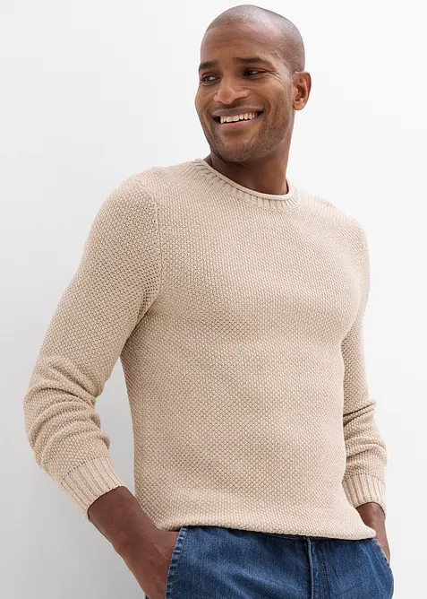 Svetr s recyklovanou bavlnou, bonprix