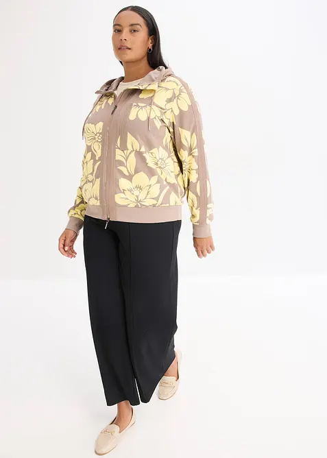 Mikina na zap&iacute;n&aacute;n&iacute;, s bavlnou, bonprix