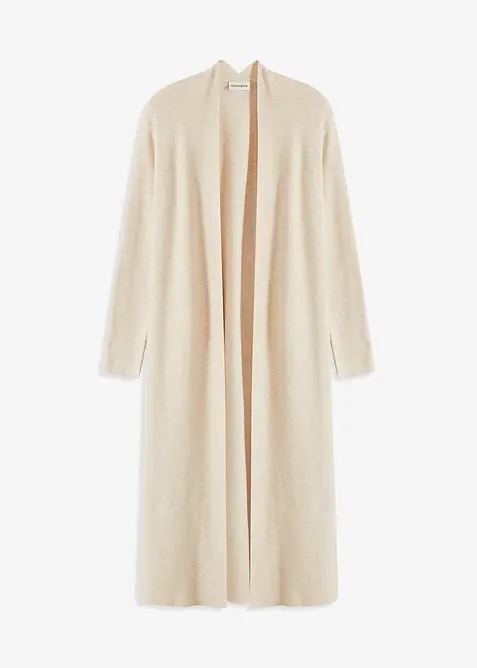 Dlouh&yacute; pleten&yacute; kab&aacute;tek s visk&oacute;zou, bonprix