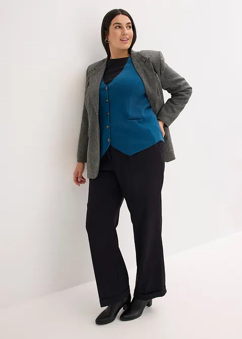 Pleten&aacute; vesta, bonprix